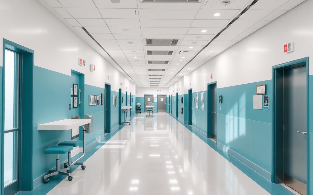 Modern JCI-accredited bariatric hospital interior